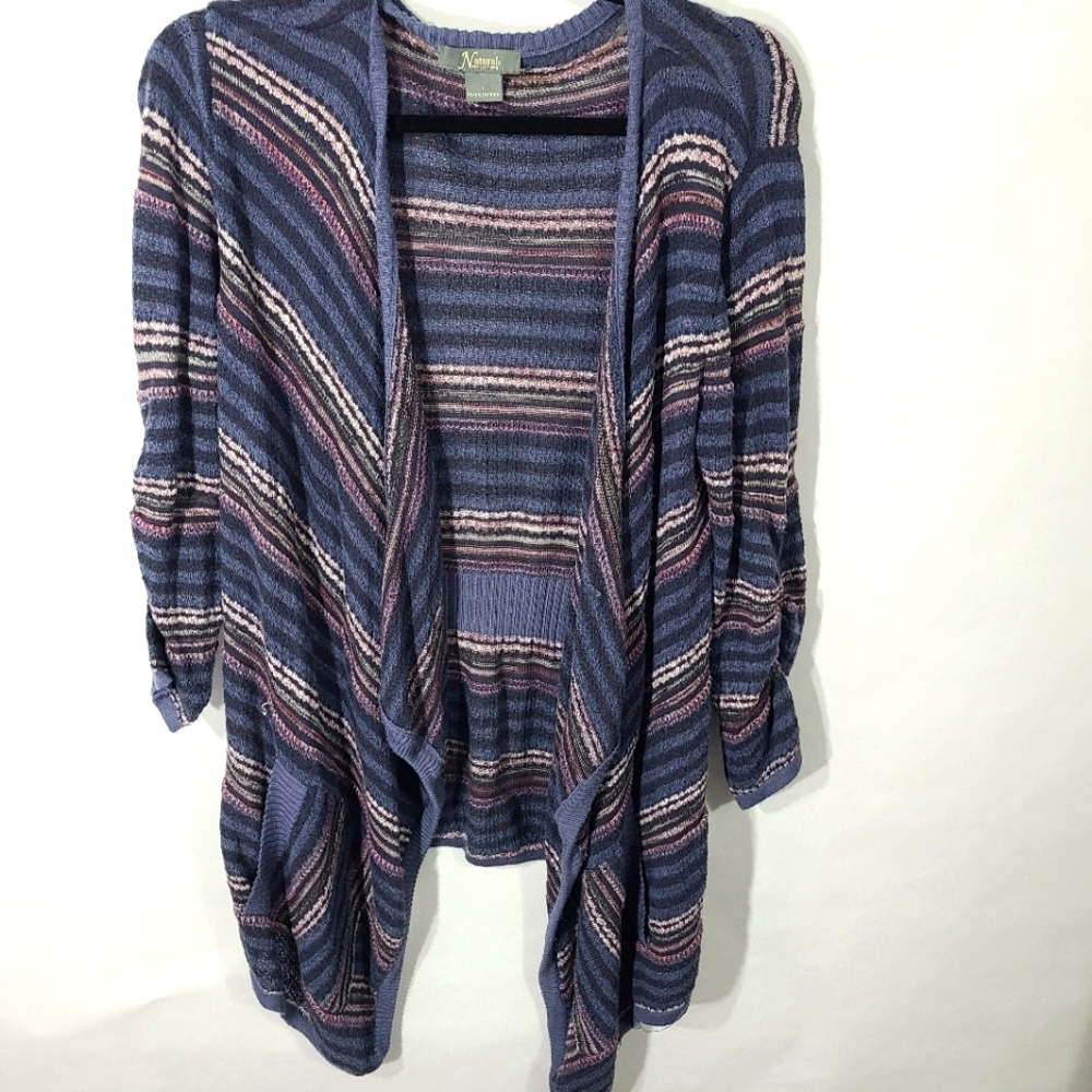 Natural Reflections Women's‎ Size Large L Sweater Cardigan Shrug Top